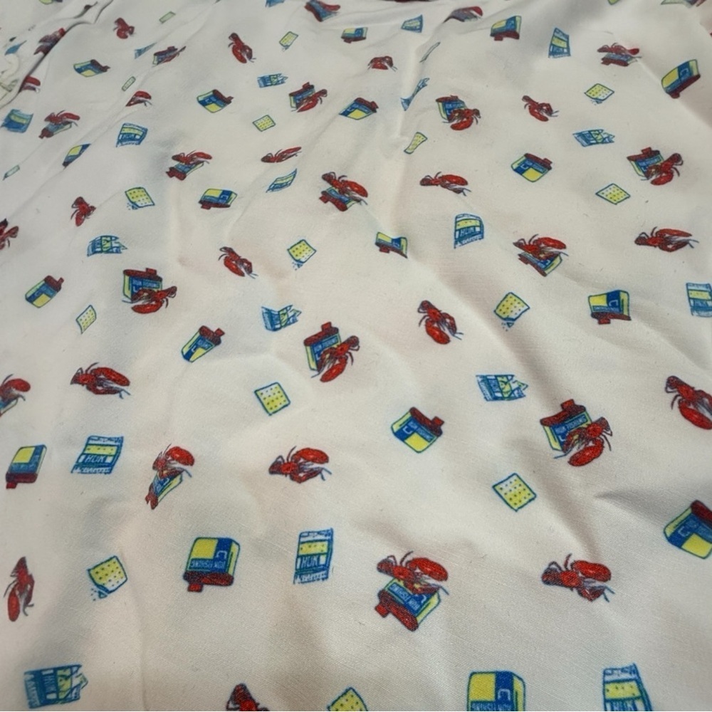 NWT Huk Kona Lobster Print Button Down Size XXL - Picture 2 of 4